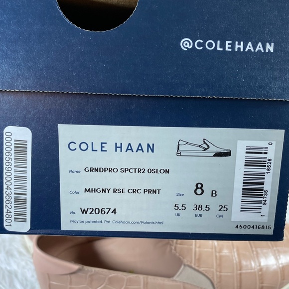 cole haan grandpro spectator sneaker